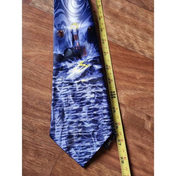 Steven Harris Light Tie Faith Necktie Religious Christian Mens Tie - Picture 5 of 5